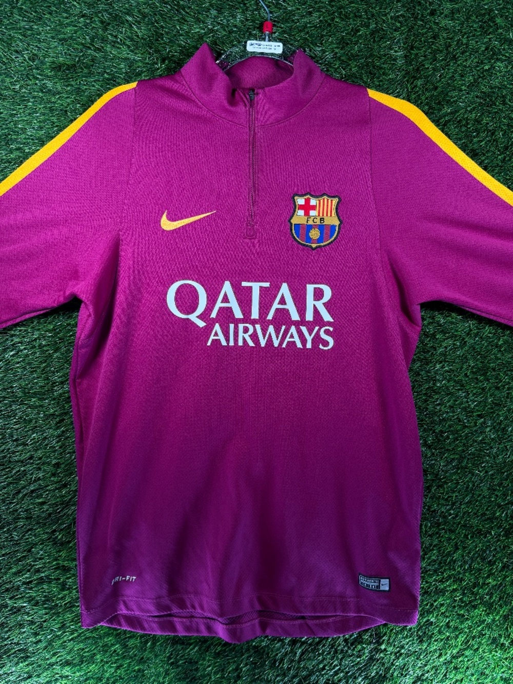 Barcelona 1/4 Zip Drill Top Soccer Jersey